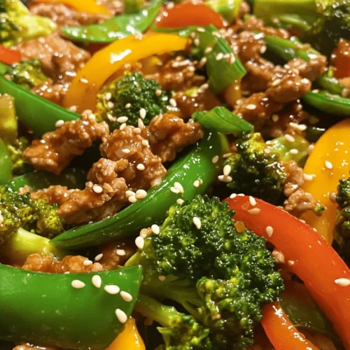Ground turkey is a versatile protein that has gained popularity in kitchens across the globe due to its health benefits and ease of use. It serves as an excellent alternative to higher-fat meats, offering a lighter option without sacrificing flavor. In this article, we will explore how to create a delicious Ground Turkey Teriyaki Stir Fry, a dish that is not only perfect for busy weeknights but also packed with nutrients. Combining fresh vegetables and a savory teriyaki sauce, this stir fry is sure to become a favorite in your household, whether you're an experienced chef or just starting your culinary journey.