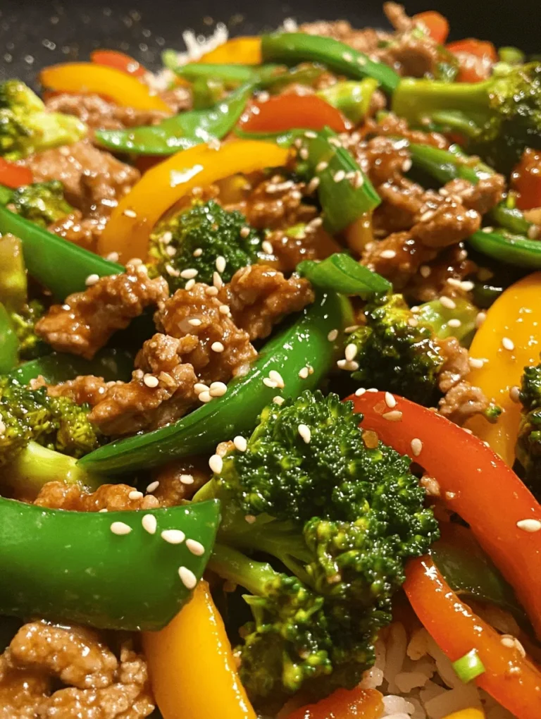 Ground turkey is a versatile protein that has gained popularity in kitchens across the globe due to its health benefits and ease of use. It serves as an excellent alternative to higher-fat meats, offering a lighter option without sacrificing flavor. In this article, we will explore how to create a delicious Ground Turkey Teriyaki Stir Fry, a dish that is not only perfect for busy weeknights but also packed with nutrients. Combining fresh vegetables and a savory teriyaki sauce, this stir fry is sure to become a favorite in your household, whether you're an experienced chef or just starting your culinary journey.
