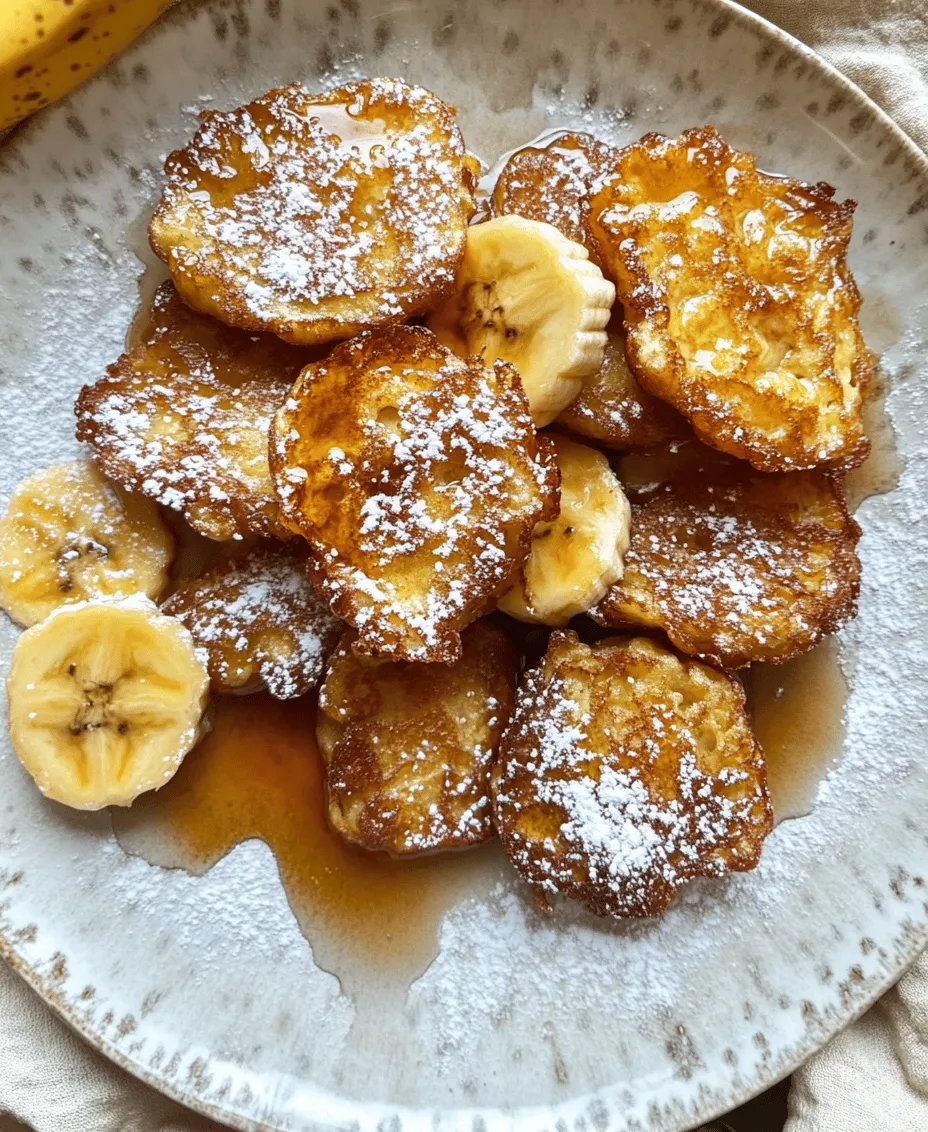 The most important ingredient in Banana Bliss Fritters is, of course, the bananas themselves. Choosing the right bananas is crucial for achieving the best flavor and texture. Ripe bananas, characterized by their yellow skin and a few brown spots, are ideal for this recipe. The natural sugars in ripe bananas caramelize beautifully when cooked, providing a rich sweetness that complements the crispy exterior of the fritters.
