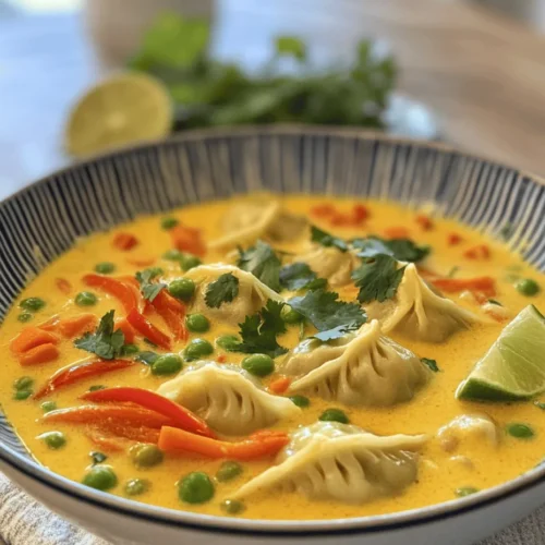 In the vast world of culinary delights, few dishes evoke the same sense of warmth and comfort as a hearty bowl of curry dumpling soup. This delightful dish, brimming with aromatic spices and tender dumplings, has become a beloved staple in many households, transcending borders and cultures. The combination of rich flavors and comforting textures makes curry dumpling soup not just a meal but an experience. Whether you’re seeking solace on a chilly evening or wanting to impress guests with a unique dish, this recipe promises to deliver satisfaction in every spoonful.