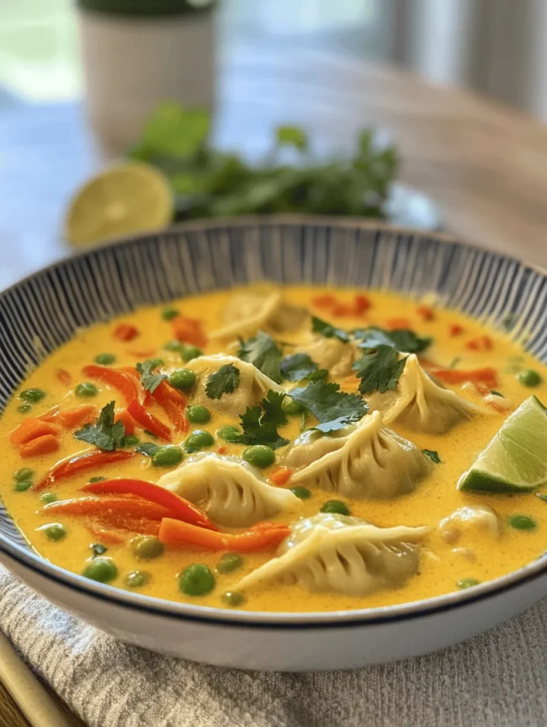 In the vast world of culinary delights, few dishes evoke the same sense of warmth and comfort as a hearty bowl of curry dumpling soup. This delightful dish, brimming with aromatic spices and tender dumplings, has become a beloved staple in many households, transcending borders and cultures. The combination of rich flavors and comforting textures makes curry dumpling soup not just a meal but an experience. Whether you’re seeking solace on a chilly evening or wanting to impress guests with a unique dish, this recipe promises to deliver satisfaction in every spoonful.