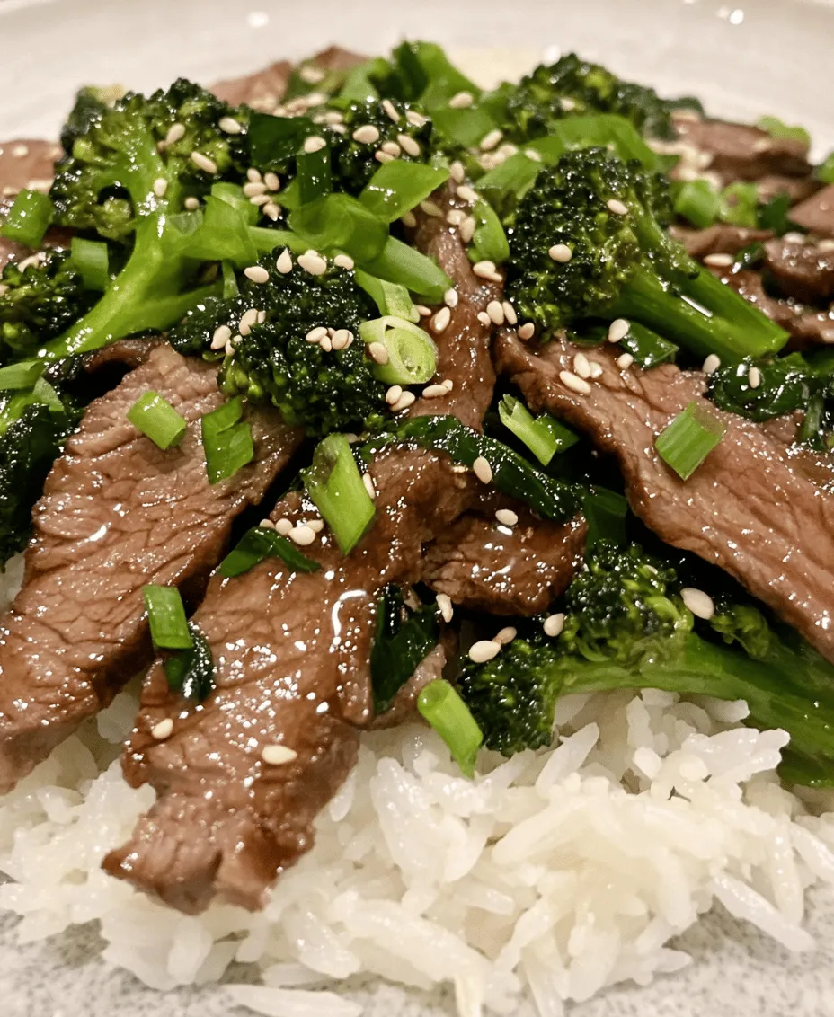 Chinese Beef and Broccoli Delight is a beloved dish that exemplifies the art of Chinese stir-frying. It features tender, juicy beef paired with crisp, vibrant broccoli, all enveloped in a savory, umami-rich sauce. This dish is not just a staple in Chinese restaurants; it has also become a favorite in homes around the world, thanks to its quick preparation and balanced flavors.