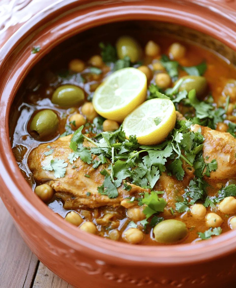 Dive into the heart of Moroccan cuisine with this rich and flavorful Chicken Tagine recipe. Known for its vibrant flavors and aromatic spices, Moroccan cooking is a celebration of texture and taste, and nothing embodies this better than a traditional tagine. This particular dish features succulent chicken thighs cooked with green olives and zesty lemons, resulting in a mouthwatering experience that is both comforting and exotic. Whether you are preparing a family dinner or looking to impress guests at a special occasion, this Moroccan Chicken Tagine is sure to be a hit.