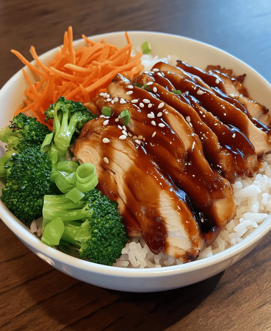 The Teriyaki Chicken Rice Bowl is a delightful dish that combines succulent chicken with a rich, savory sauce over a bed of fluffy rice and vibrant vegetables. Originating from Japan, this dish has gained immense popularity worldwide for its delicious flavor profile, ease of preparation, and versatility. Whether you’re preparing a quick weeknight dinner or impressing guests at a gathering, the Teriyaki Chicken Rice Bowl is an excellent choice that satisfies hunger while being visually appealing.