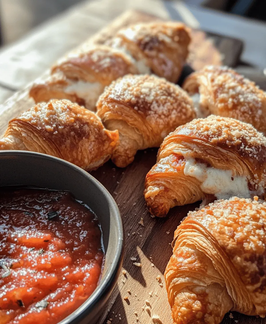 Are you ready to indulge in a culinary delight that brings together the best of both worlds? Introducing the Mozzarella Pepperoni Croissant Rolls, a mouthwatering fusion that captures the flaky, buttery goodness of crescent rolls, paired with the gooey, cheesy allure of mozzarella and the savory kick of pepperoni. This quick and easy recipe is not just a treat for your taste buds; it’s also a fantastic option for gatherings, snacks, or a cozy family dinner. In just 25 minutes, you can whip up a batch of these delectable rolls that will surely please both kids and adults alike.