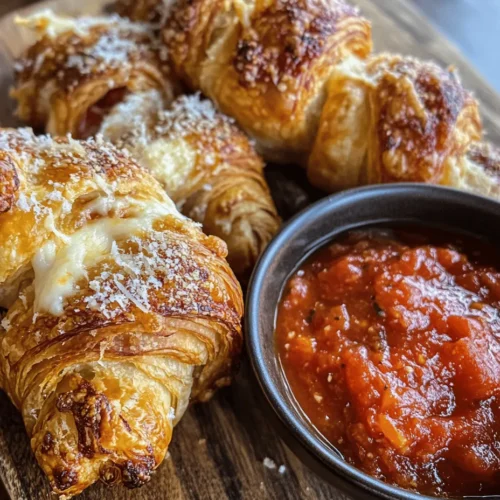 Are you ready to indulge in a culinary delight that brings together the best of both worlds? Introducing the Mozzarella Pepperoni Croissant Rolls, a mouthwatering fusion that captures the flaky, buttery goodness of crescent rolls, paired with the gooey, cheesy allure of mozzarella and the savory kick of pepperoni. This quick and easy recipe is not just a treat for your taste buds; it’s also a fantastic option for gatherings, snacks, or a cozy family dinner. In just 25 minutes, you can whip up a batch of these delectable rolls that will surely please both kids and adults alike.
