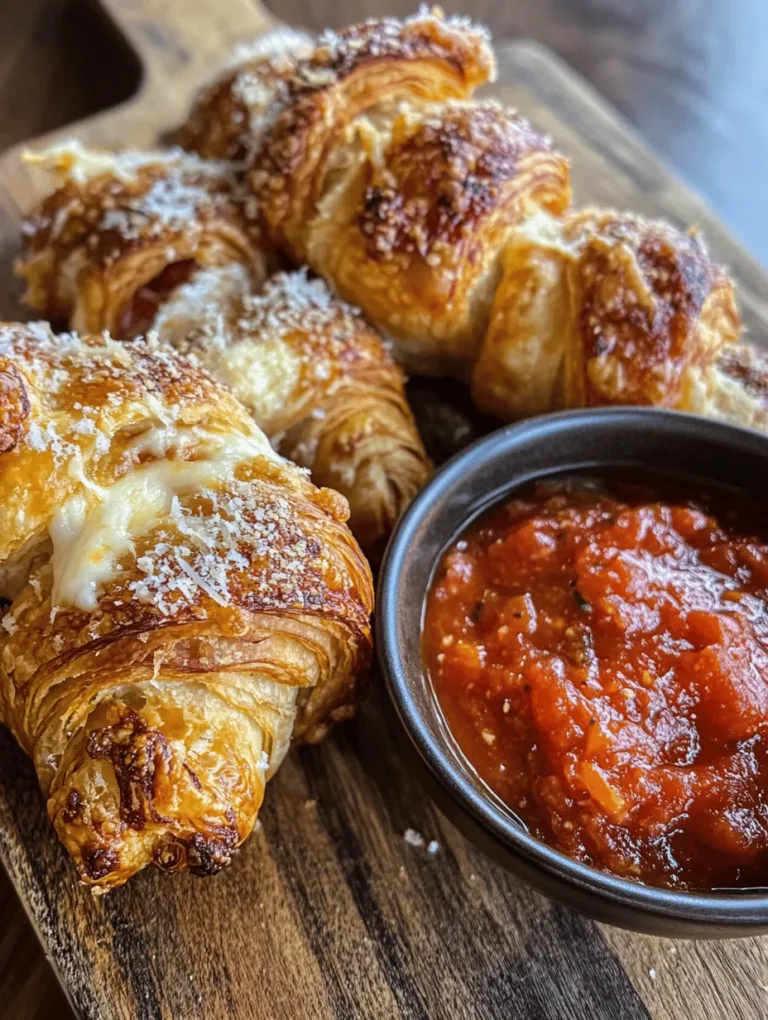 Are you ready to indulge in a culinary delight that brings together the best of both worlds? Introducing the Mozzarella Pepperoni Croissant Rolls, a mouthwatering fusion that captures the flaky, buttery goodness of crescent rolls, paired with the gooey, cheesy allure of mozzarella and the savory kick of pepperoni. This quick and easy recipe is not just a treat for your taste buds; it’s also a fantastic option for gatherings, snacks, or a cozy family dinner. In just 25 minutes, you can whip up a batch of these delectable rolls that will surely please both kids and adults alike.
