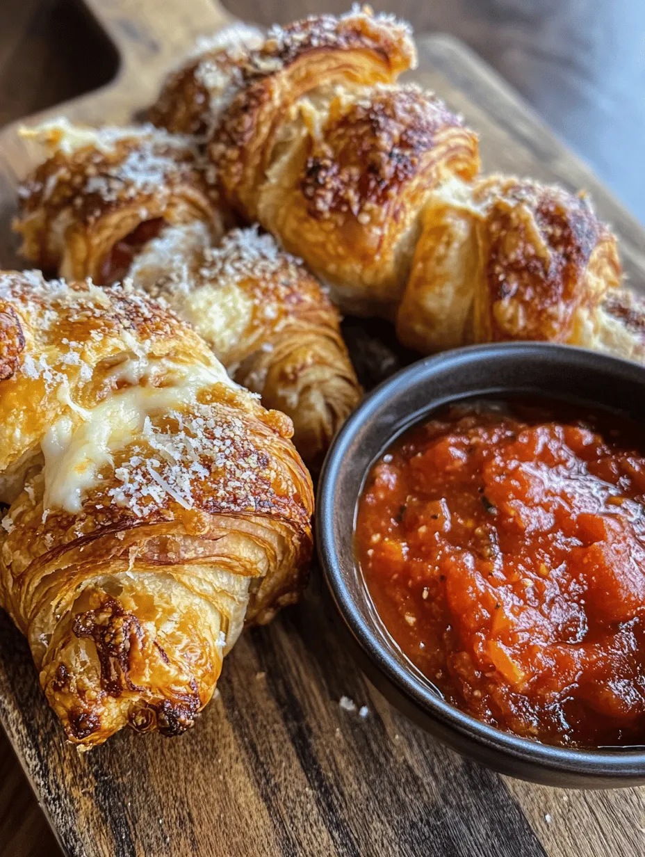 Are you ready to indulge in a culinary delight that brings together the best of both worlds? Introducing the Mozzarella Pepperoni Croissant Rolls, a mouthwatering fusion that captures the flaky, buttery goodness of crescent rolls, paired with the gooey, cheesy allure of mozzarella and the savory kick of pepperoni. This quick and easy recipe is not just a treat for your taste buds; it’s also a fantastic option for gatherings, snacks, or a cozy family dinner. In just 25 minutes, you can whip up a batch of these delectable rolls that will surely please both kids and adults alike.