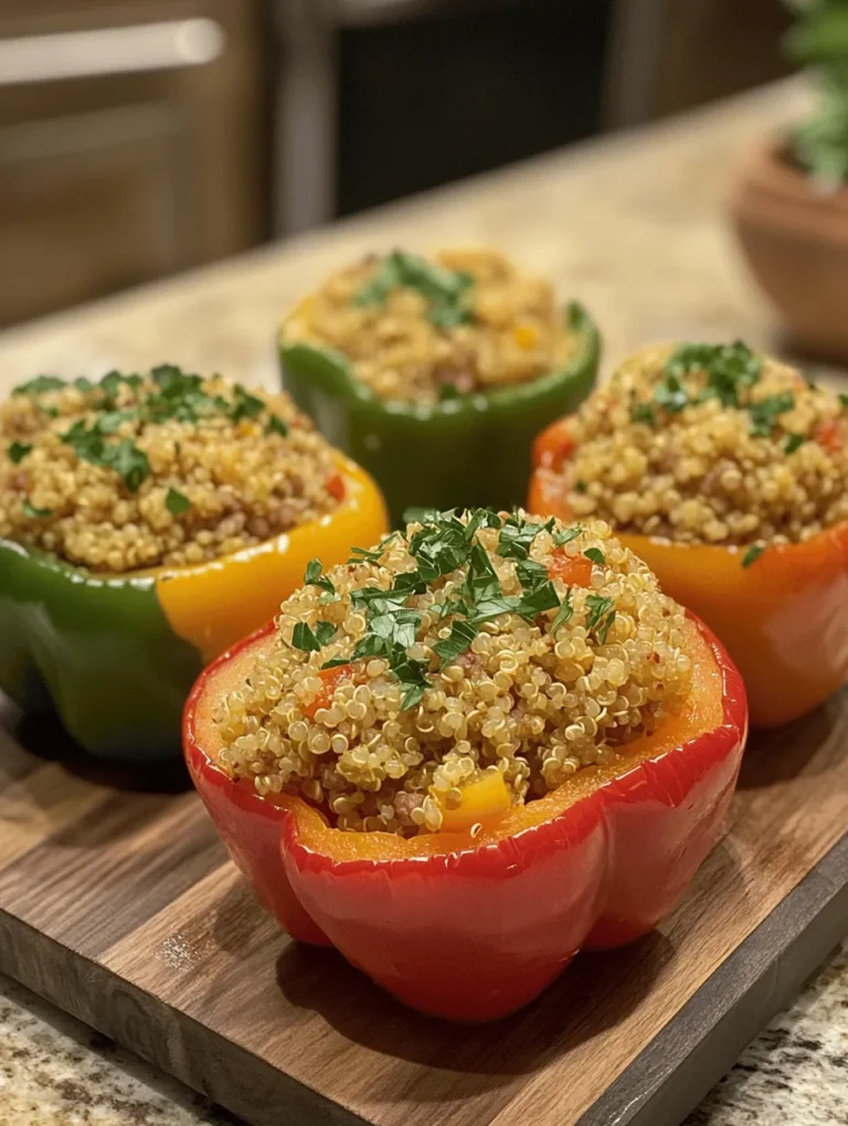 In recent years, healthy stuffed pepper recipes have surged in popularity, captivating both home cooks and food enthusiasts alike. This trend is largely driven by a growing awareness of the benefits of incorporating more vegetables into our diets, along with the desire for meals that are both nutritious and satisfying. Among these delightful dishes, the spicy chicken sausage and quinoa stuffed peppers stand out as a delicious and wholesome option. This recipe not only features a robust combination of flavors but also brings together the nutritional power of quinoa and the savory goodness of chicken sausage.