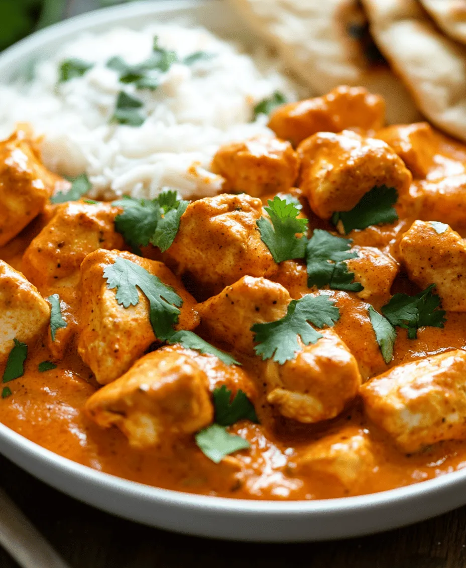 Butter chicken, also known as 