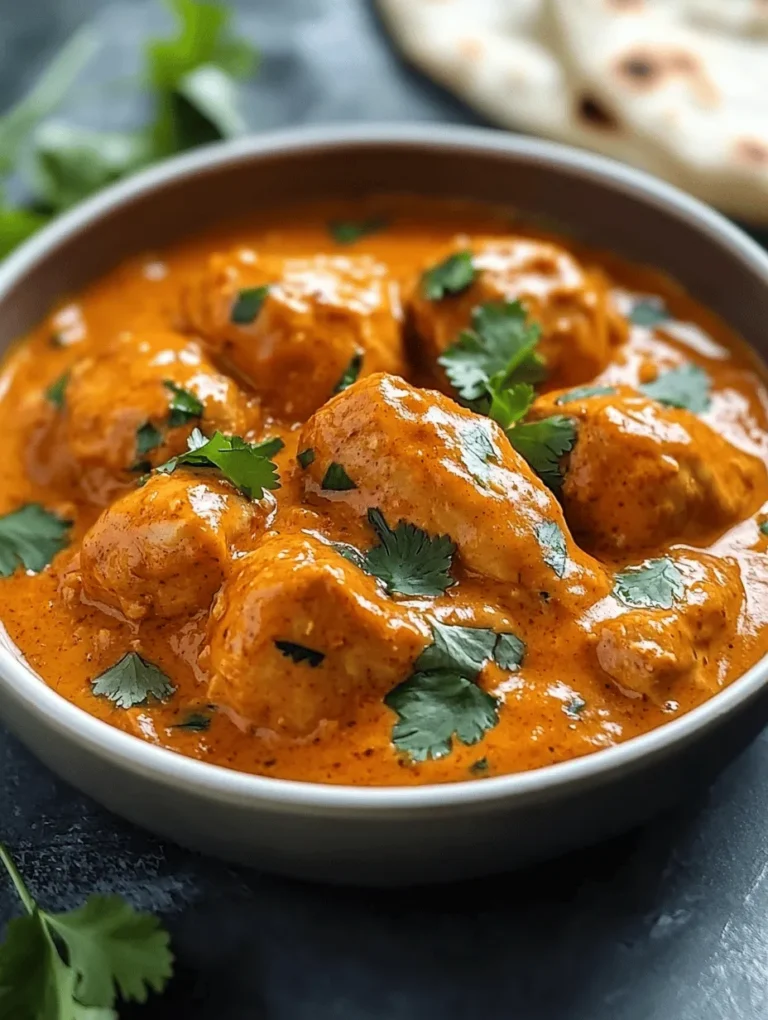 Butter chicken, also known as "Murgh Makhani," is a beloved dish that has captured the hearts and palates of food lovers worldwide. Originating from India, this dish is celebrated for its rich flavors and creamy texture, making it a favorite comfort food for many. The combination of tender chicken, a velvety tomato-based sauce, and aromatic spices creates a culinary experience that is both indulgent and satisfying.