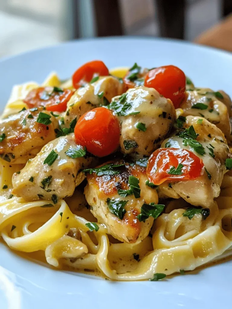 Delve into the delightful world of comfort food with our Garlic Butter Chicken Bites paired with Savory Creamy Parmesan Pasta. This dish is a true culinary masterpiece, blending succulent chicken seasoned with aromatic herbs and a rich, creamy pasta that promises to satisfy your taste buds. The combination of buttery garlic-infused chicken and velvety pasta creates a harmonious meal that is not only delicious but also easy to prepare. In this article, we will explore the key ingredients, detailed cooking instructions, and the flavor profile of this dish, ensuring that you can recreate it with ease in your own kitchen.
