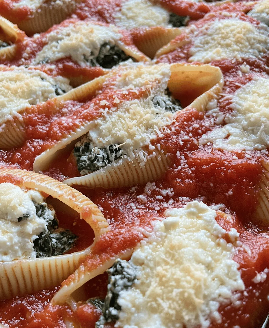 If you're searching for a delicious and satisfying vegetarian dish that the whole family will love, look no further than Easy Spinach and Ricotta Stuffed Shells. This classic Italian-inspired recipe features large pasta shells filled with a creamy mixture of spinach and ricotta cheese, all smothered in a savory marinara sauce and topped with melted cheese. Perfect for weeknight dinners, special gatherings, or any occasion that calls for a comforting meal, this dish is not only easy to prepare but also incredibly versatile.