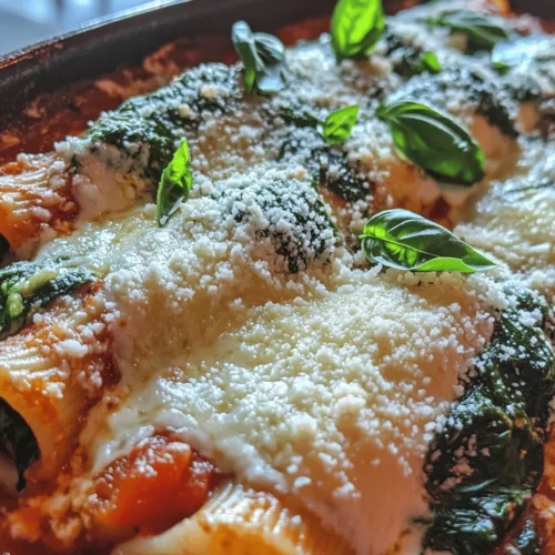 If you're searching for a delicious and satisfying vegetarian dish that the whole family will love, look no further than Easy Spinach and Ricotta Stuffed Shells. This classic Italian-inspired recipe features large pasta shells filled with a creamy mixture of spinach and ricotta cheese, all smothered in a savory marinara sauce and topped with melted cheese. Perfect for weeknight dinners, special gatherings, or any occasion that calls for a comforting meal, this dish is not only easy to prepare but also incredibly versatile.
