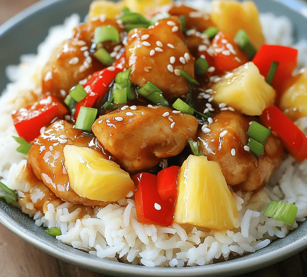 If you’re looking for a dish that perfectly balances sweet and savory flavors while bringing a taste of the tropics to your dining table, look no further than our Tropical Delight: Sweet and Savory Pineapple Chicken. This vibrant recipe is not just a meal; it’s an experience that combines the juicy richness of chicken thighs with the bright, tangy sweetness of pineapple, creating an irresistible harmony of flavors.