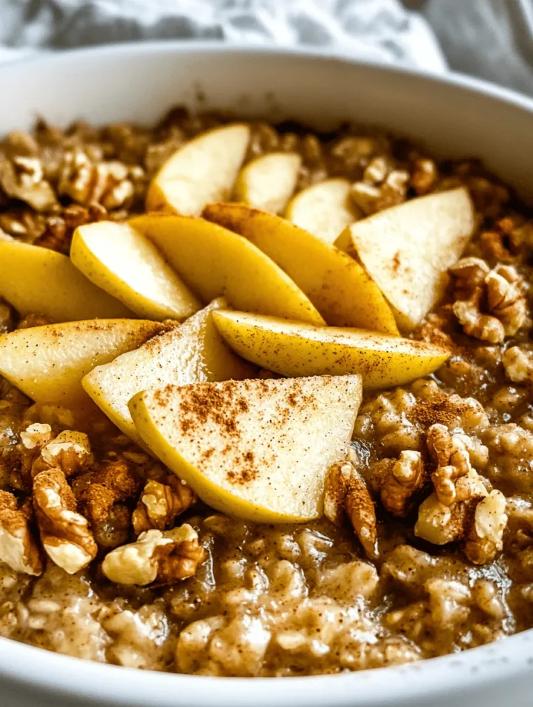 Breakfast is often touted as the most important meal of the day, and for good reason. It sets the tone for your day, providing essential nutrients to fuel your body and mind after a long night’s rest. A nutritious breakfast can enhance cognitive function, stabilize blood sugar levels, and even promote healthier eating patterns throughout the day. In the quest for a wholesome morning meal, the Irresistible Healthy Apple Oatmeal Breakfast Bake emerges as a delightful solution. This recipe not only satisfies your taste buds but also supports your health goals with its wholesome ingredients.