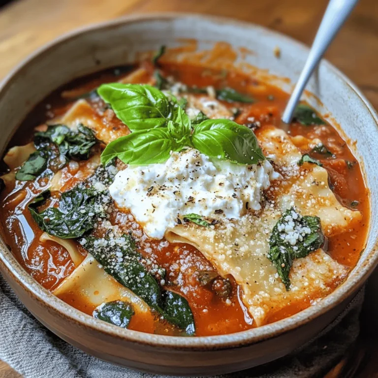 Lasagna has long been hailed as one of the quintessential comfort foods, cherished for its layers of rich flavors, gooey cheeses, and hearty ingredients. This beloved Italian dish, traditionally baked in a casserole dish and served in thick slices, evokes warmth and satisfaction with every bite. However, as culinary creativity flourishes, new interpretations of classic recipes are emerging, and one such delightful innovation is lasagna soup.