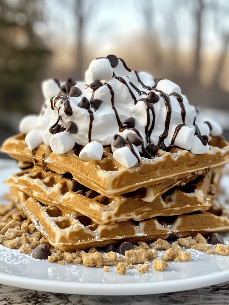 S’mores are a beloved treat that evoke a sense of nostalgia for many. Whether enjoyed around a campfire or as a sweet indulgence at home, the combination of graham crackers, chocolate, and toasted marshmallows has captured the hearts of dessert lovers for generations. In recent years, culinary creativity has transformed this classic campfire treat into a variety of innovative recipes, and one of the most delightful adaptations is the S’mores Waffle. Imagine waking up to a breakfast that encapsulates the comforting flavors of S’mores, all while incorporating the delightful crunch of a freshly made waffle.