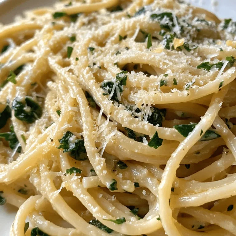 Garlic Parmesan Pasta Bliss is a dish that encapsulates comfort, simplicity, and flavor in every bite. This pasta recipe combines the richness of garlic and the creaminess of Parmesan cheese to create a meal that tantalizes the taste buds while being easy enough for even the busiest home cooks. Whether you're whipping up a quick weeknight dinner or impressing guests on a special occasion, this dish is versatile enough to suit any table.