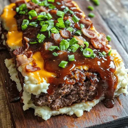 In the world of comfort food, few dishes evoke nostalgia and satisfaction quite like a hearty meatloaf. This quintessential American classic has evolved over the years, with countless variations that cater to diverse palates. One such variation that stands out is the Ultimate Loaded Potato Meatloaf. This dish combines the traditional flavors of ground beef and pork with the creamy, delectable goodness of loaded mashed potatoes. It isn't just a meal; it's an experience that brings back memories of family gatherings around the dinner table, where everyone savors each bite and shares stories.