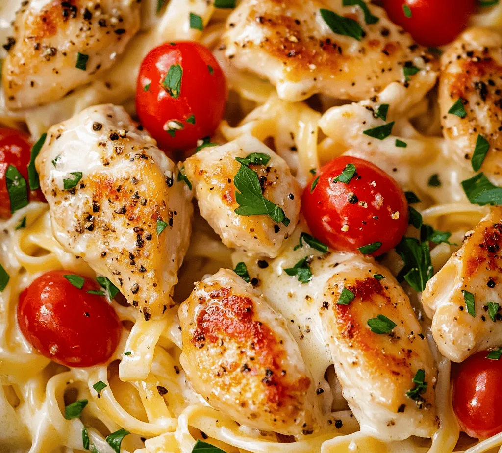 In the realm of comforting home-cooked meals, few dishes can hold a candle to the rich and indulgent combination of garlic butter chicken bites paired with savory creamy Parmesan pasta. This dish represents the perfect union of succulent chicken, aromatic garlic, and creamy pasta, making it an irresistible choice for both busy weeknights and festive family gatherings. The allure of this recipe lies not only in its delightful flavors but also in its simplicity and speed, allowing you to whip up a gourmet-style meal in under an hour.