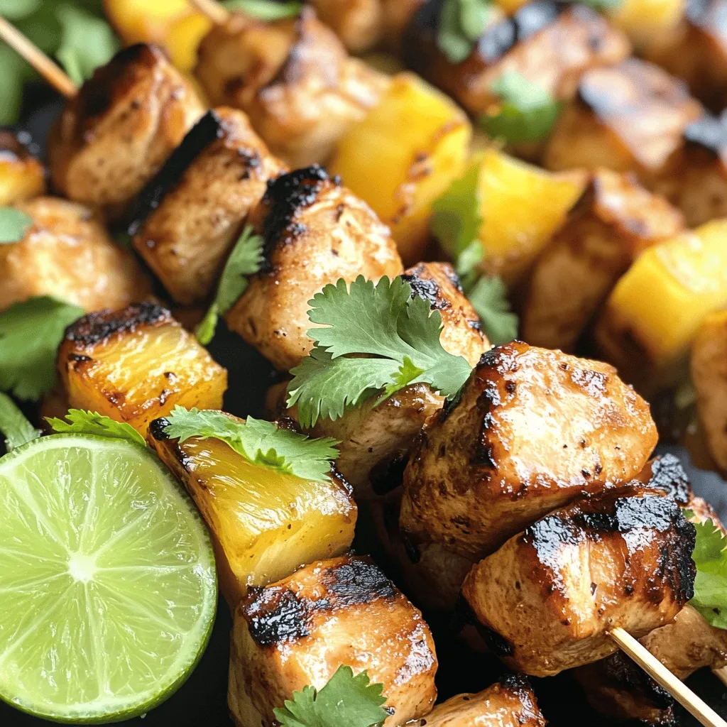 Grilled Pineapple Chicken is a vibrant and flavorful dish that perfectly encapsulates the essence of summer. With its tantalizing combination of savory marinated chicken and the natural sweetness of caramelized pineapple, this recipe is not just a meal, but an experience that transports you to a tropical paradise. Whether you are hosting a backyard barbecue, preparing a family dinner, or simply looking for a nutritious meal, this dish fits seamlessly into various occasions and dietary preferences.