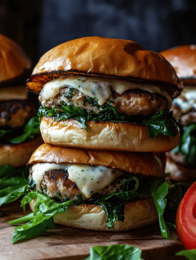 If you’re looking to elevate your burger game to new heights of flavor and nutrition, then you’ve landed in the right place. Our White Cheddar & Spinach Chicken Burgers offer a delectable twist on the traditional burger, seamlessly blending the satisfying taste of chicken with the rich creaminess of white cheddar cheese and the vibrant freshness of spinach. Not only are these burgers a mouthwatering delight, but they also pack a nutritional punch that makes them a perfect choice for health-conscious eaters.