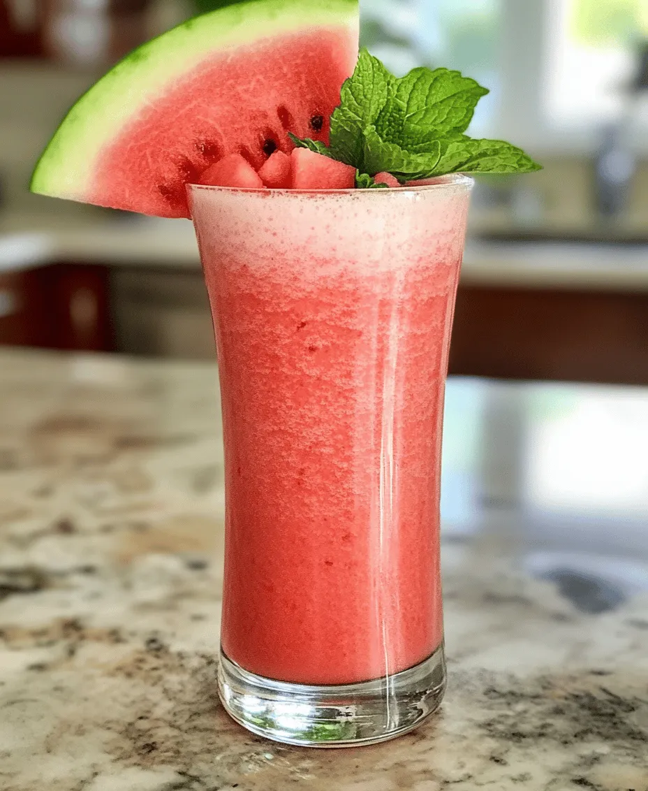As summer approaches, the search for refreshing, nutritious options intensifies, especially when it comes to staying hydrated. One of the ultimate thirst-quenching beverages is the Watermelon Smoothie with Coconut Water. This vibrant and delicious smoothie not only delights the taste buds but also offers numerous health benefits that make it a perfect choice for warm days. Combining the natural sweetness of ripe watermelon with the hydrating properties of coconut water, this smoothie is the epitome of a healthy treat.