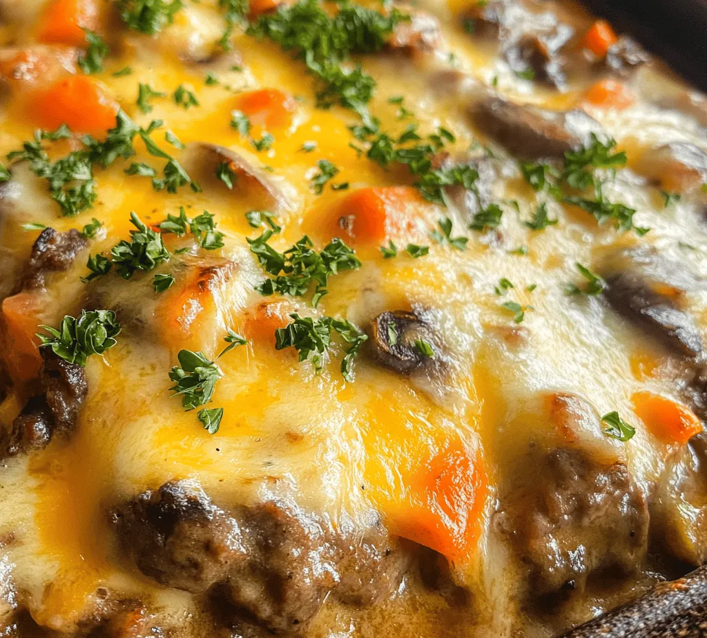 Amish Hamburger Steak Bake is a classic dish that embodies the essence of comforting, hearty Amish cuisine. Rooted in the traditions of the Pennsylvania Dutch, this dish reflects the simplicity and wholesomeness that characterize Amish cooking. With its emphasis on fresh, local ingredients and family-style meals, the Amish community has long valued the importance of gathering around the table to share food and fellowship. This Hamburger Steak Bake not only captures the rich flavors of the region but also makes a satisfying and fulfilling meal that is perfect for busy weeknights or family gatherings.