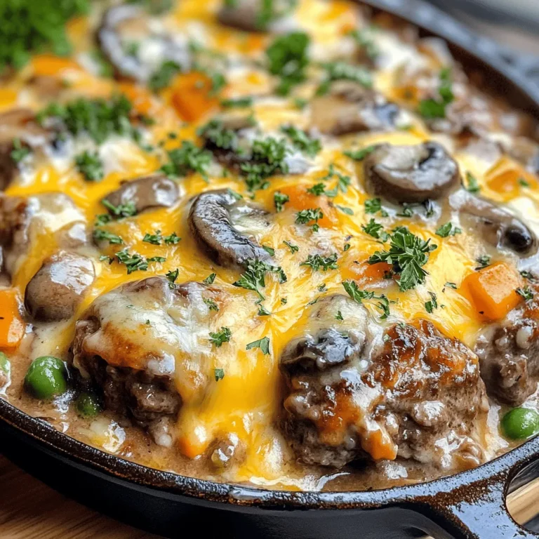 Amish Hamburger Steak Bake is a classic dish that embodies the essence of comforting, hearty Amish cuisine. Rooted in the traditions of the Pennsylvania Dutch, this dish reflects the simplicity and wholesomeness that characterize Amish cooking. With its emphasis on fresh, local ingredients and family-style meals, the Amish community has long valued the importance of gathering around the table to share food and fellowship. This Hamburger Steak Bake not only captures the rich flavors of the region but also makes a satisfying and fulfilling meal that is perfect for busy weeknights or family gatherings.