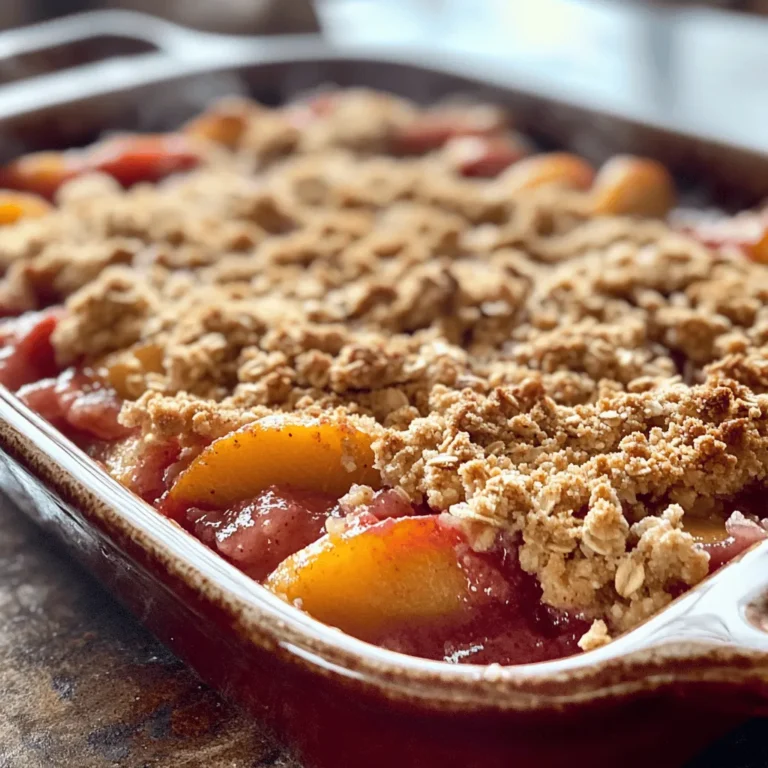 As the warmth of summer envelops us, so does the exquisite joy of indulging in seasonal desserts. There’s something truly magical about the combination of fresh fruits, a crumbly topping, and the inviting aroma wafting from the kitchen. Summer desserts hold a special place in our hearts, often evoking memories of lazy afternoons, picnics in the park, and family gatherings. Among the many delightful options, the Strawberry Peach Crisp Delight stands out as a fresh and delicious treat that perfectly captures the essence of summer.