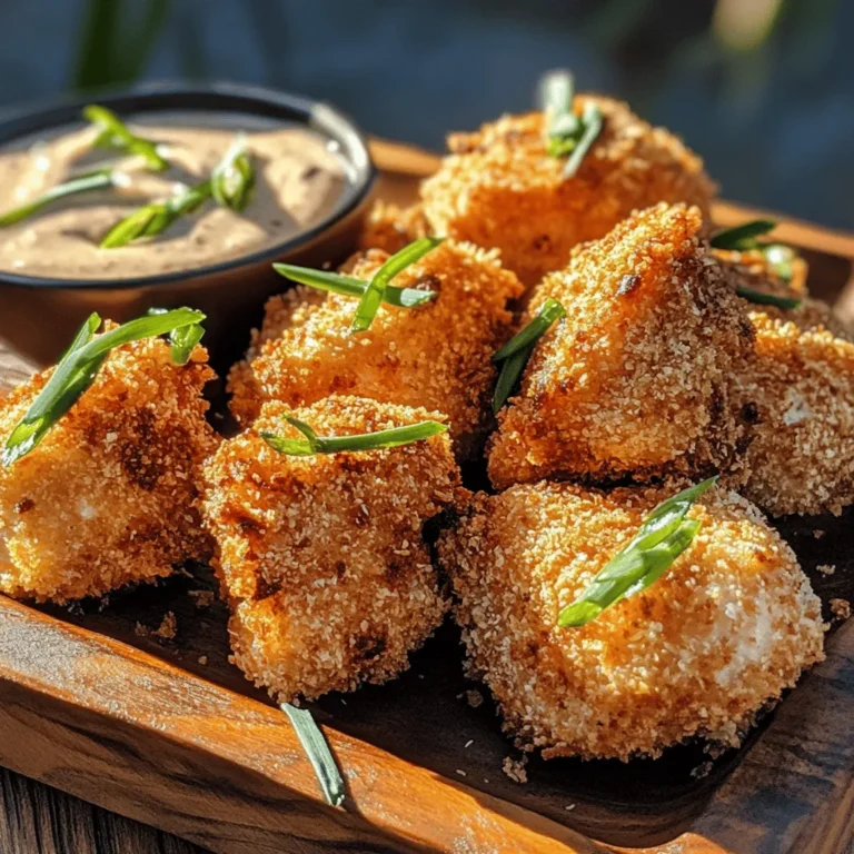 Are you ready to elevate your appetizer game? Crispy Bang Bang Salmon Bites are the perfect fusion of flavor, texture, and visual appeal, making them an ideal choice for any gathering. These delectable bite-sized pieces of salmon are encrusted in a light, crispy coating and drizzled with a sweet and spicy Bang Bang Sauce that tantalizes the taste buds. Whether you’re hosting a casual family dinner, planning an elegant dinner party, or simply looking for a satisfying snack, these salmon bites are sure to impress.