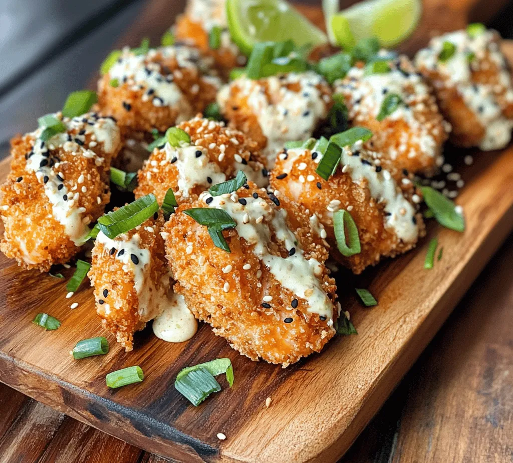 To create the perfect Crispy Bang Bang Salmon Bites, it’s essential to have a clear understanding of the ingredients involved and how they contribute to the dish's overall flavor and texture. Let’s take a closer look at the key components that make this recipe a standout.