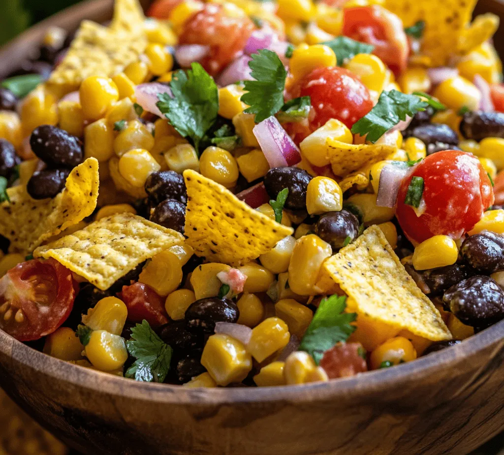 If you're on the hunt for a dish that exudes vibrant flavor and joyful festivity, look no further than Fritos Fiesta Corn Salad. This colorful concoction is not just a salad; it's a celebration of fresh ingredients and savory flavors that come together to create a delightful culinary experience. Ideal for gatherings, picnics, and family dinners, this salad is a crowd-pleaser that caters to all ages, making it a perfect addition to any table.