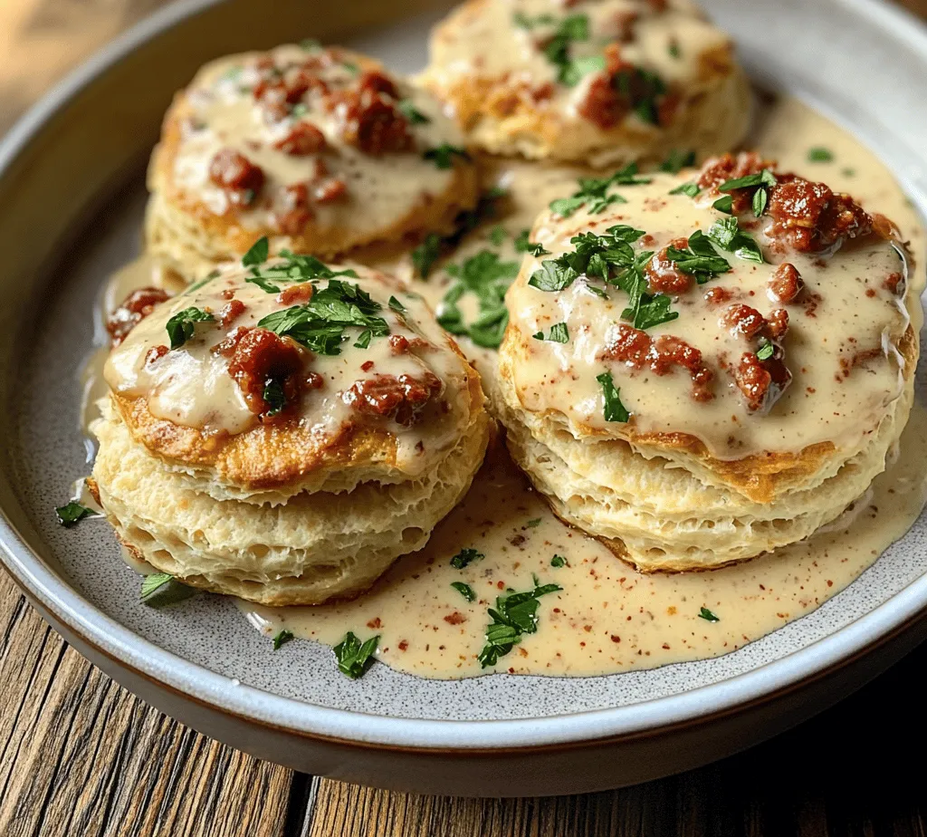 Welcome to the heartwarming world of Southern comfort food, where every bite tells a story of tradition, family gatherings, and the simple joys of home-cooked meals. Among the beloved staples of this rich culinary landscape, biscuits and gravy stand out as a true icon. This classic dish has been a staple in Southern households for generations, embodying warmth and satisfaction. Today, we invite you to experience a delightful twist on this traditional favorite: Spicy Southern Comfort—Biscuits and Chorizo Gravy.