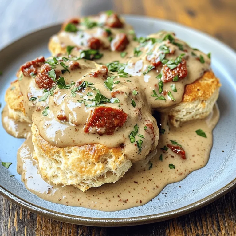 Welcome to the heartwarming world of Southern comfort food, where every bite tells a story of tradition, family gatherings, and the simple joys of home-cooked meals. Among the beloved staples of this rich culinary landscape, biscuits and gravy stand out as a true icon. This classic dish has been a staple in Southern households for generations, embodying warmth and satisfaction. Today, we invite you to experience a delightful twist on this traditional favorite: Spicy Southern Comfort—Biscuits and Chorizo Gravy.