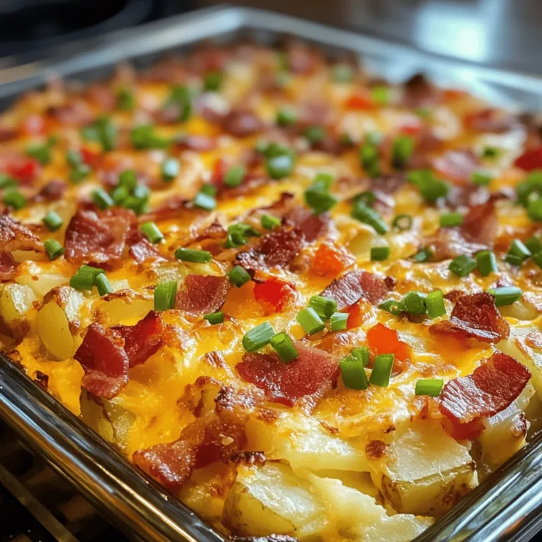 Breakfast is often heralded as the most important meal of the day, and what better way to kickstart your morning than with a hearty breakfast casserole? These one-dish wonders combine convenience, flavor, and satisfaction, making them ideal for busy weekdays, festive family gatherings, or leisurely brunches on the weekend. Among the myriad of breakfast casserole options, the Ultimate Cheesy Bacon Potato Breakfast Casserole stands out as a favorite for breakfast lovers everywhere.