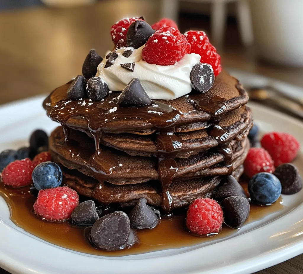 In the world of breakfast delights, few things can rival the soft, fluffy texture and rich, chocolatey flavor of chocolate pancakes. They are not just a morning staple; they are a decadent treat that can transform an ordinary breakfast into a special occasion. Whether you are looking to impress guests at a brunch, celebrate a birthday, or simply indulge yourself on a leisurely weekend morning, these amazing chocolate pancakes are sure to please.