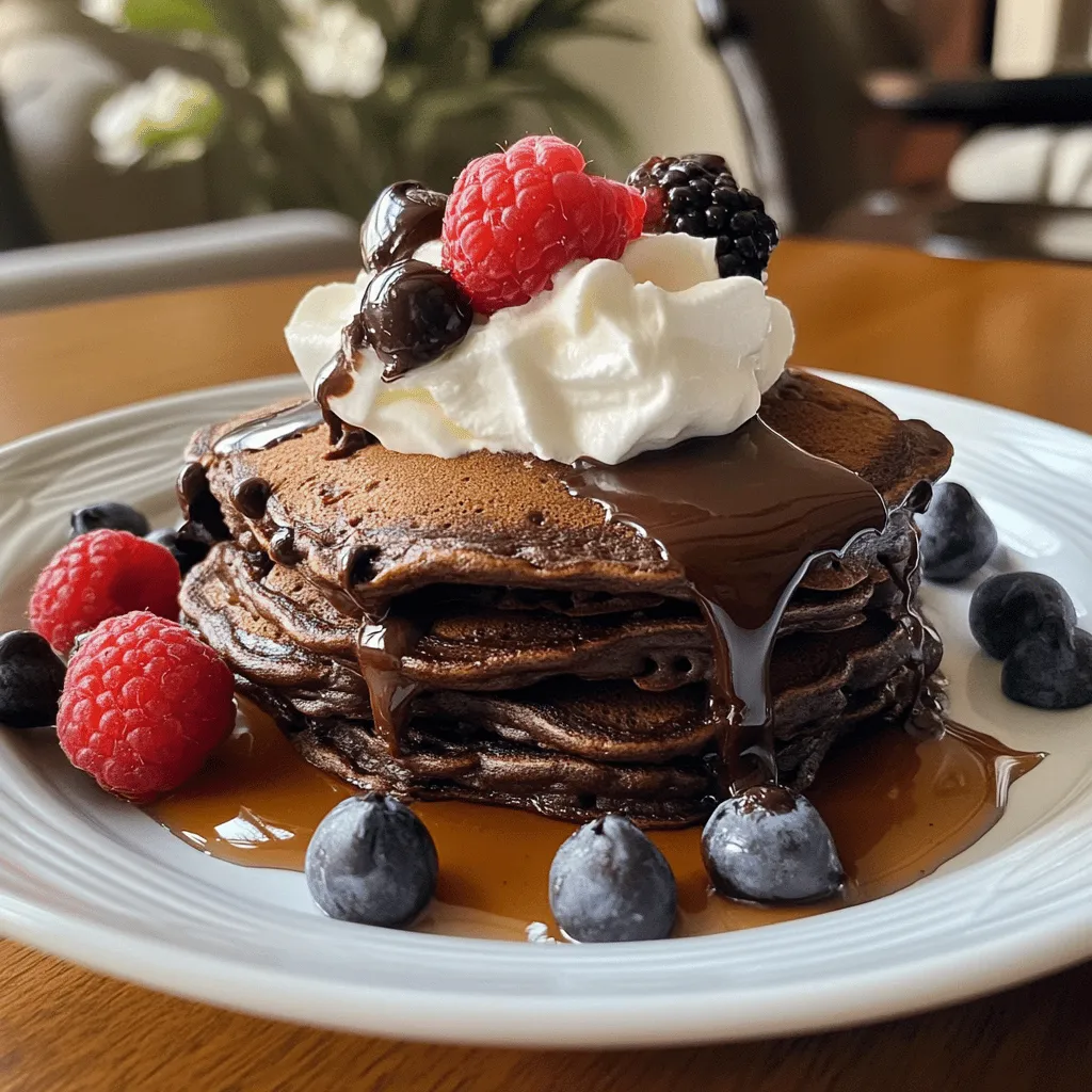 In the world of breakfast delights, few things can rival the soft, fluffy texture and rich, chocolatey flavor of chocolate pancakes. They are not just a morning staple; they are a decadent treat that can transform an ordinary breakfast into a special occasion. Whether you are looking to impress guests at a brunch, celebrate a birthday, or simply indulge yourself on a leisurely weekend morning, these amazing chocolate pancakes are sure to please.
