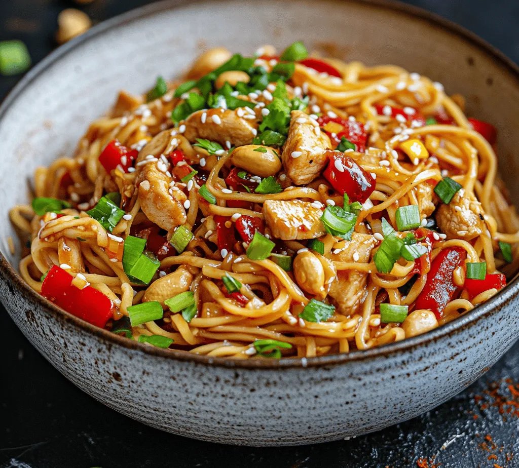 Kung Pao Chicken Noodles are a delightful fusion dish that marries the traditional flavors of Kung Pao Chicken with the comforting texture of noodles. This dish has gained immense popularity not only in Chinese cuisine but also in Western adaptations, appealing to those who crave a hearty yet flavorful meal. With its unique flavor profile characterized by spicy, sweet, and savory notes, Kung Pao Chicken Noodles offer a satisfying experience that delights the palate.