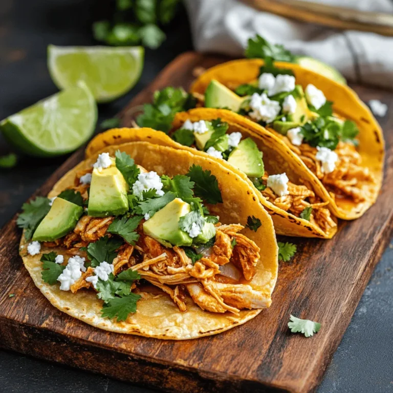 If you're a fan of vibrant flavors and comforting dishes, then Chicken Tinga should be on your culinary radar. This traditional Mexican dish has gained widespread popularity for its robust flavors and satisfying texture, making it a beloved choice for taco enthusiasts. Chicken Tinga is characterized by its tender chicken, simmered in a rich sauce made from tomatoes, onions, and chipotle peppers, resulting in a dish that is both spicy and smoky.