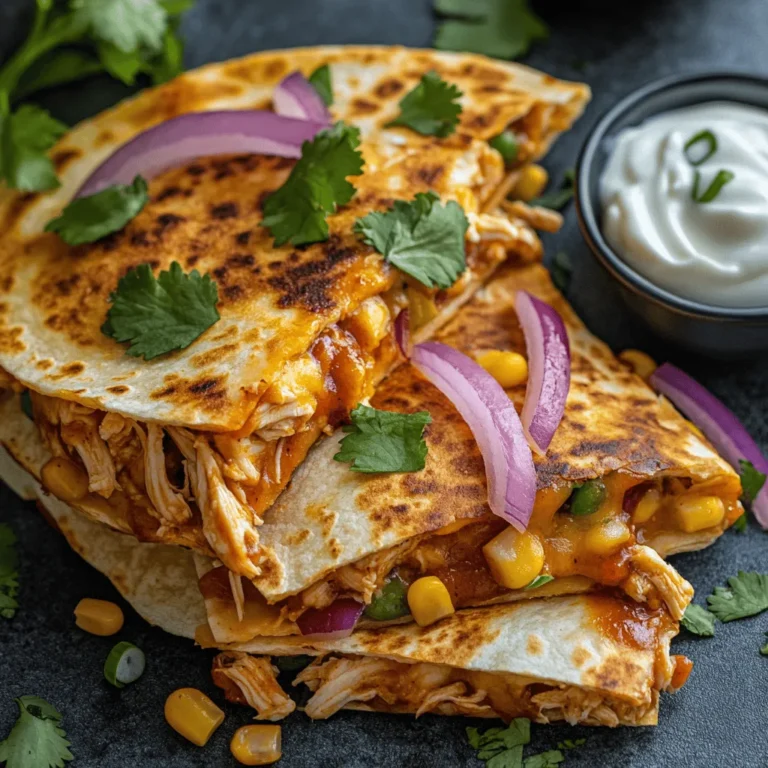 Quesadillas have long held a special place in the hearts of food lovers everywhere, celebrated not just for their delightful taste but also for their remarkable versatility. Originating from Mexico, quesadillas are simple yet satisfying, typically made with a tortilla filled with cheese and other ingredients, then folded and cooked until crispy. They can be customized to match any palate or occasion, making them a favorite for family dinners, casual gatherings, or even quick weeknight meals.