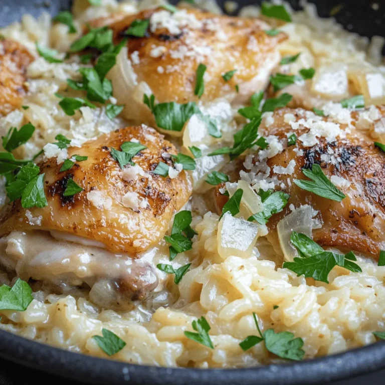 In today's fast-paced world, the appeal of one-pan meals has never been greater. Busy schedules and the desire for simplicity in the kitchen drive home cooks to seek recipes that are not only easy to prepare but also deliver on flavor and comfort. One such dish that perfectly embodies these qualities is Creamy Parmesan Chicken & Rice. This dish combines the heartiness of chicken with the creaminess of a rich sauce and the satisfying texture of tender rice, all cooked together in a single pan. The result is a comforting meal that pleases the palate while minimizing cleanup—making it an ideal choice for weeknight dinners or gatherings.