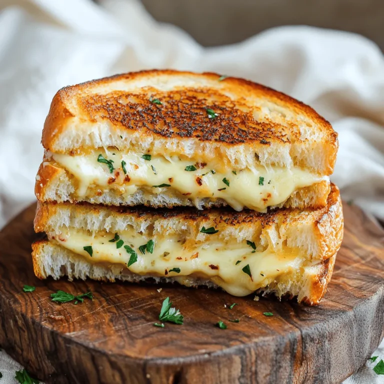 There are few things as comforting and nostalgic as a grilled cheese sandwich. This classic dish has been a staple in many households for generations, bringing warmth and satisfaction with each gooey bite. While the traditional version remains a beloved choice, the culinary world has seen an exciting evolution with gourmet variations that elevate simple comfort food into something truly extraordinary. Among these innovative creations is the Garlic Bread Grilled Cheese—a delightful fusion that harnesses the rich flavors of garlic bread and the ooey-gooey goodness of melted cheese.