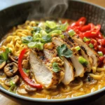 Ramen, a culinary treasure from Japan, has captured the hearts and taste buds of food lovers around the globe. This beloved noodle dish is not just a meal; it's a warm embrace in a bowl, offering a comforting blend of rich flavors, savory broth, and delightful textures. Among the myriad of ramen variations, one stands out for its bold and daring profile: Fiery Chicken Ramen. This dish takes the classic ramen experience and cranks up the heat, delivering a spicy kick that tantalizes the palate.