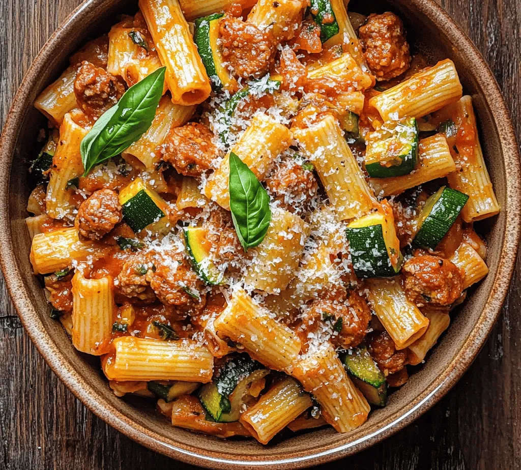 Comfort food is more than just a meal; it’s an experience that evokes warmth, nostalgia, and a sense of satisfaction. When we think of comfort food, pasta often comes to mind, and for good reason. Pasta dishes are beloved around the world for their versatility, hearty nature, and ability to bring people together. Among the myriad of pasta options, Spicy Sausage Rigatoni with Zesty Zucchini stands out as a perfect example of how a simple combination of ingredients can create a fulfilling and flavorful dish.