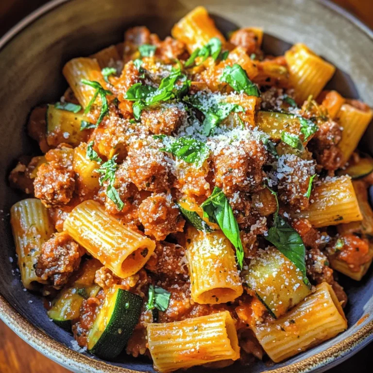 Comfort food is more than just a meal; it’s an experience that evokes warmth, nostalgia, and a sense of satisfaction. When we think of comfort food, pasta often comes to mind, and for good reason. Pasta dishes are beloved around the world for their versatility, hearty nature, and ability to bring people together. Among the myriad of pasta options, Spicy Sausage Rigatoni with Zesty Zucchini stands out as a perfect example of how a simple combination of ingredients can create a fulfilling and flavorful dish.