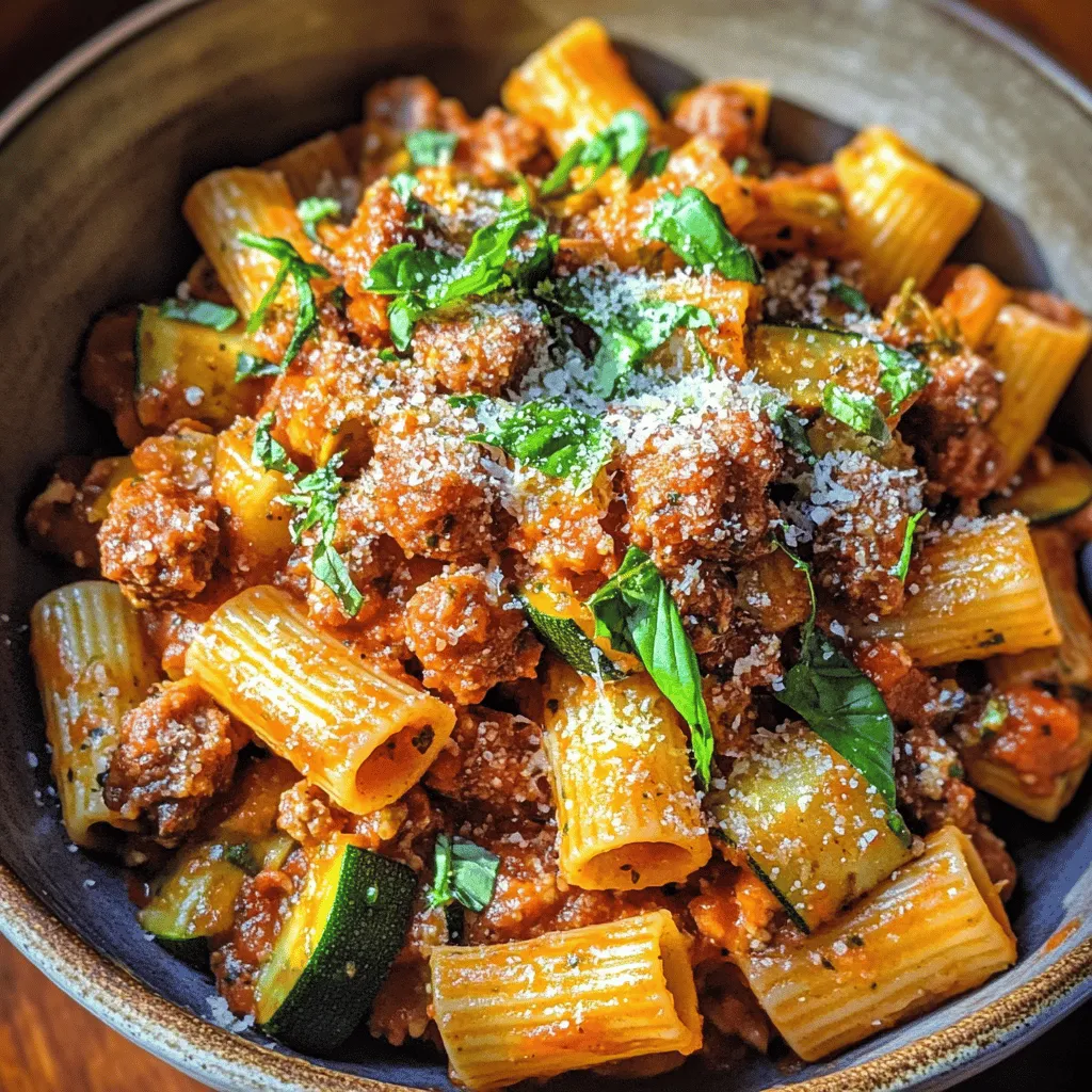 Comfort food is more than just a meal; it’s an experience that evokes warmth, nostalgia, and a sense of satisfaction. When we think of comfort food, pasta often comes to mind, and for good reason. Pasta dishes are beloved around the world for their versatility, hearty nature, and ability to bring people together. Among the myriad of pasta options, Spicy Sausage Rigatoni with Zesty Zucchini stands out as a perfect example of how a simple combination of ingredients can create a fulfilling and flavorful dish.