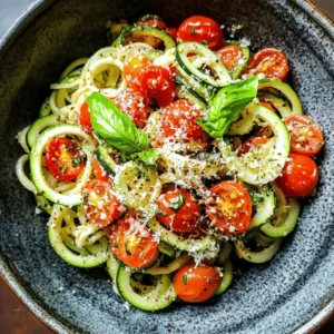 In recent years, there has been a significant shift in the culinary landscape, with an increasing number of people gravitating towards healthy, vegetable-based dishes. This movement isn't just a trend; it reflects a growing awareness of the importance of nutritious ingredients in our diets. As more individuals seek to incorporate fresh produce into their meals, recipes that highlight vegetables as the star ingredient are becoming more popular. One such recipe that exemplifies this delicious and health-conscious approach is the Flavorful Tomato Zucchini Pasta.