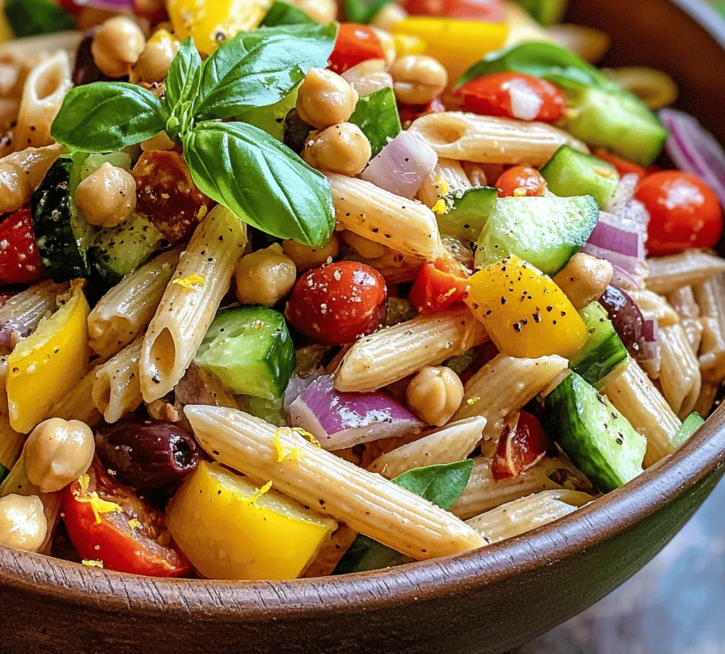 Welcome to a delightful culinary adventure that combines the best of fresh flavors and healthy ingredients! Today, we’re diving into the recipe for a Zesty Lemon Basil Pasta Salad—a vibrant dish that perfectly balances zest and freshness while making an excellent addition to any meal. Whether you're looking for a light lunch option, a side dish for dinner, or a dish to bring to a summer barbecue, this pasta salad delivers on all fronts.